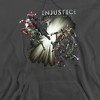 Injustice Gods Among Us Good Vs Evil Adult Pull-Over Hoodie - 2 of 4
