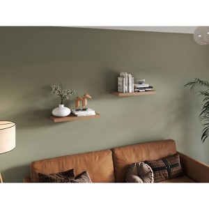 31.5" Wide Floating Shelves Set of 2 - 1 of 4