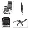 Yaheetech 26in Zero Gravity Recliner with Cotton-padded Mattress - 3 of 4