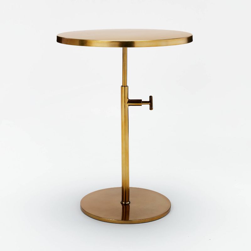 Adjustable Brass Accent Table - Threshold&#8482; designed with Studio McGee, 3 of 11