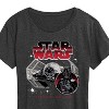 Women's - Star Wars - Tie Advanced Darth Vader Short Sleeve Graphic T-Shirt - 2 of 4