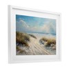 Stupell Industries Shoreline Serenity Beach Framed Print Under Glass - 2 of 4