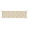 vidaXL Garden Bench Cushion Beige 70.9"x19.7"x2.8" Oxford Fabric - 4 of 4