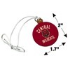Central Washington University Wild Cats Logo Mini Small Tiny Wood Christmas Tree Holiday Ornament - 4 of 4