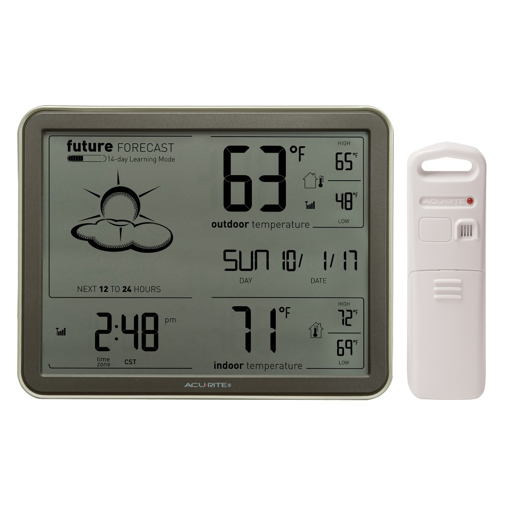 UPC 072397750776 product image for Jumbo Display and Atomic Clock Weather Station - AcuRite | upcitemdb.com