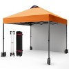 10x10 Pop Up Canopy with Sidewalls for Outdoor, Portable Outdoor Canopy with One Push Setup, Easy Set-Up Waterproof Pop Up Tent for Outdoor Party - 3 of 4