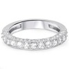 Pompeii3 1 1/6ct Diamond Vintage Heirloom Wedding Ring 14K White Gold - 3 of 4