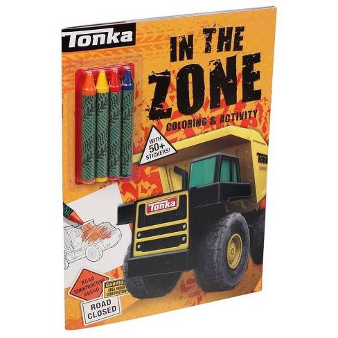 Download Tonka In The Zone Coloring Activity By Grace Baranowski Paperback Target