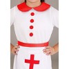 HalloweenCostumes.com Girl's Classic Nurse Costume, Caregiver Uniform Halloween Outfit - 3 of 4