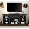 ORRD Media Console Table, Modern TV Stand with Large Storage Cabinet, Grey, 65.75"W x 17"D x 32.48"H - 4 of 4