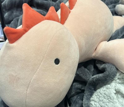 Dinosaur Weighted Plush Kids' Throw Pillow Pink - Pillowfort™ : Target