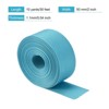 Unique Bargains Flexible Tight Weave Flat Nylon Webbing Strap for Luggage-rack Light Blue - 2 of 3