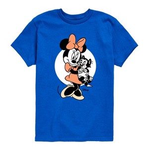 Boys' - Disney - Minnie Mouse & Figaro Hugs Short Sleeve Graphic T-Shirt - 1 of 4