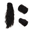 Unique Bargains Women's Nature Long Hair Ponytail Wig Clip 13.78inch Brown 1 Pc - 4 of 4