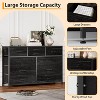 10-Drawer Dresser TV Stand, Small TV Cabinet with Metal Frame, Chest of Drawers for Bedroom Living Room Office - 4 of 4