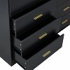 PAGED Modern Dresser Ample Storage Wide Chest of Drawers with Drawers, Storage Cabinet for Bedroom - 3 of 4
