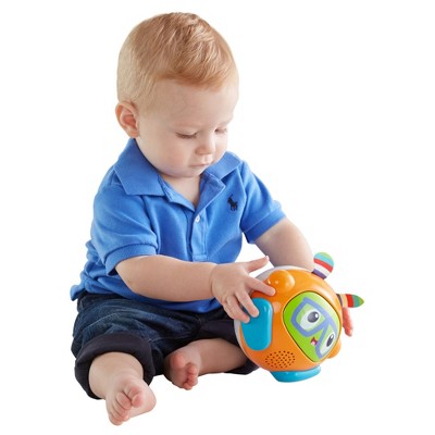 fisher price bright beats spin and crawl tumble ball