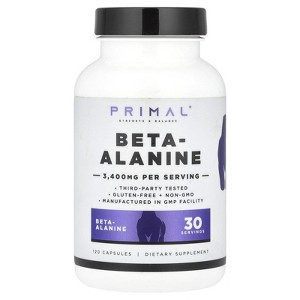 PrePrimal Beta-Alanine, 120 Capsules (850 mg per Capsule) - 1 of 2