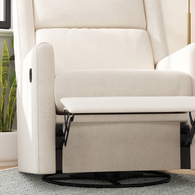 Lucy Off-White Fabric 3-in-1 Manual Recliner