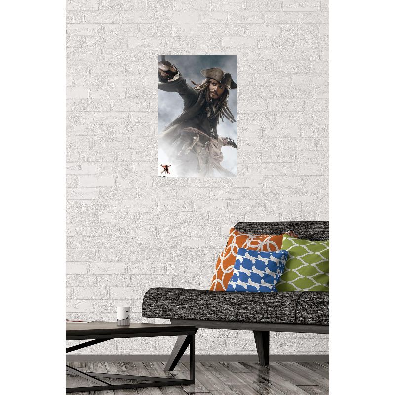 Trends International Pirates of the Caribbean: At World's End - Jack Sparrow Unframed Wall Poster Prints, 2 of 7