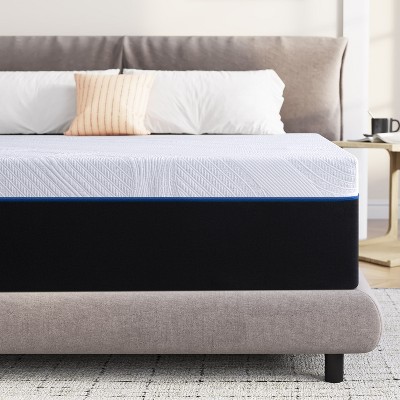 Twolike 10-Inch Memory Foam Mattress in a Box for Pressure Relief and Motion Isolation, Medium Firm Fast Rebound Mattress.