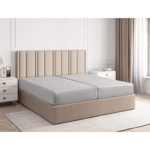 Premium Fitted Sheet Ultra Soft & Breathable - Deep Pocket for 8"-16" Mattresses - CGK Linens - 1 of 4