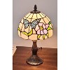 Amora Lighting Tiffany Style Butterfly Table Lamp 15" Tall - 4 of 4
