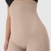Maidenform Women's Shapewear High Waist Firm Mid Thigh Shaping Shorts SES095 - 4 of 4