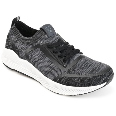 Vance Co. Rowe Casual Knit Walking Sneaker, Black 11