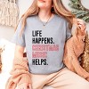 Christmas Music Helps - Women's Short Sleeve Graphic T-Shirt - 3 of 4