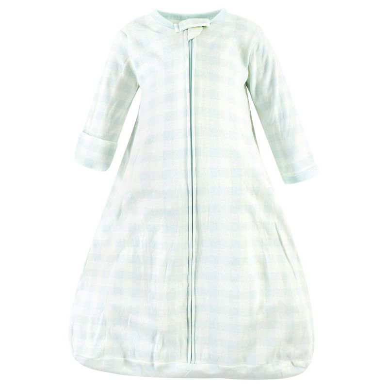 Hudson Baby Infant Girl Cotton Long-Sleeve Wearable Sleeping Bag, Sack, Blanket, Girl Woodland Pals Long Sleeve, 4 of 5