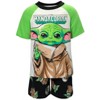 Star Wars The Mandalorian The Child T-Shirt and French Terry Shorts Outfit Set Little Kid to Big Kid - 3 of 4