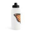Avenie Monarch Butterfly Orange Water Bottle - Society6 - 2 of 4