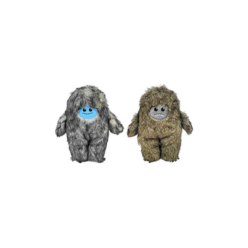 Multipet Yeti Betty Plush Monster with Squeaker Assorted Color Cat Toy ( 4")- 1 Unit, 1 of 2