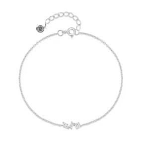 Hollywood Sensation 18K Gold Plated Sterling Silver Chain Link Bracelet - 1 of 4