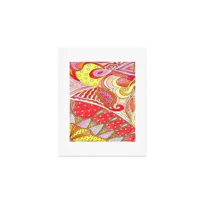 Rosie Brown Swirls 8" x 10" Art Print - Society6