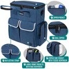 PetAmi Dog Travel Bag, Pet Supplies Accessories Organizer, Traveling Camping Weekend Essentials Kit, Food Container Collapsible Bowls - 3 of 4