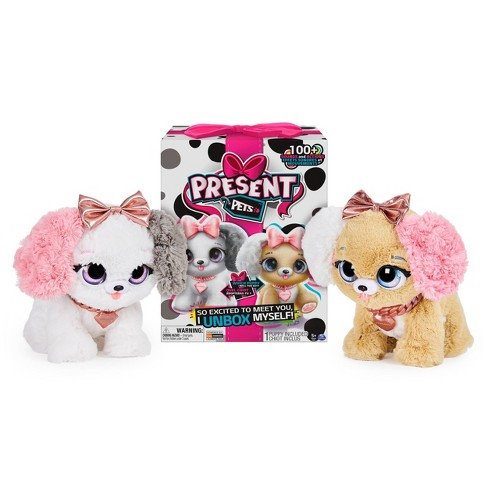 Present Pets - Fancy Puppy - Interactive Plush Pet Toy - image 1 of 4