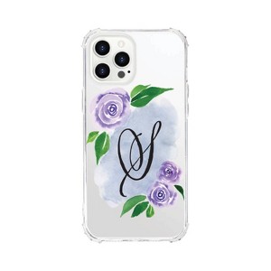 OTM Essentials Apple iPhone 15 Pro Max Monogram Clear Tough Edge Floral Script Case - 1 of 4