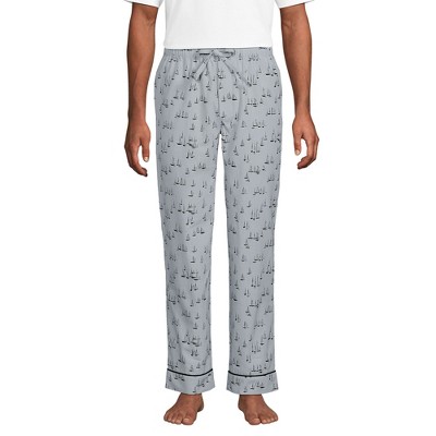 Lands' End Men's Poplin Pajama Pants