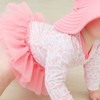 RuffleButts Baby/Toddler Girls UPF50+ Tulle Skirted One Piece Rash Guard - 4 of 4