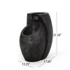 Gulches Garden Decor: Opt for 7"-42.25" High Fountain, Rustic Multi - 4 of 4