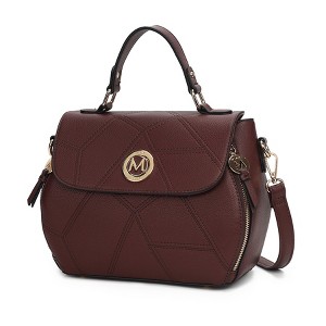 MKF Collection Clementine Vegan Leather Women’s Satchel Handbag Purse by Mia K - 1 of 4