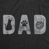 Mens Dad Cat T Shirt Funny Pet Kitty Crazy Cat Dad Graphic Novelty Tee - Crazy Dog Men's T Shirt - 2 of 4