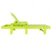 WestinTrends Dylan Adirondack Poly Reclining Chaise Lounge With Arms - 3 of 4