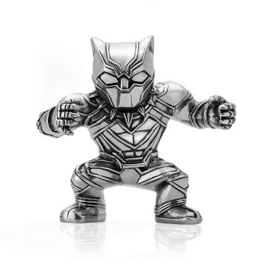 Royal Selangor Hand Finished Marvel Collection Pewter Black Panther Mini Figurine Gift
