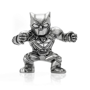 Royal Selangor Hand Finished Marvel Collection Pewter Black Panther Mini Figurine Gift - 1 of 4
