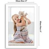Americanflat Picture Frame - Modern Design, Shatter-Resistant Glass, Dual Sawtooth Hangers, Ideal for Home and Office Decor - 2 of 4