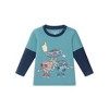 Andy & Evan  Infant  Jersey Twofer Tee & Terry Pants Set - 4 of 4