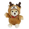 Northlight Teddy Bear Stuffed Animal Figures in Christmas Costumes - 8" - Set of 3 - 3 of 4